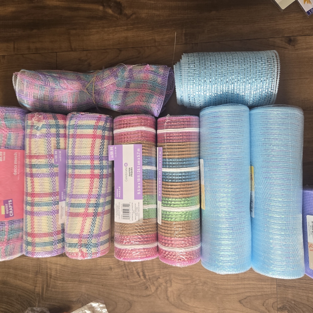Craft Deco Mesh Roll - Multicolor - Picture 2 of 3